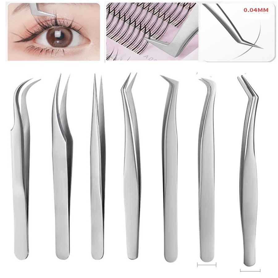 7pcs High Precision Stainless  - Eyelash Extension Or Extensions 评论和价格