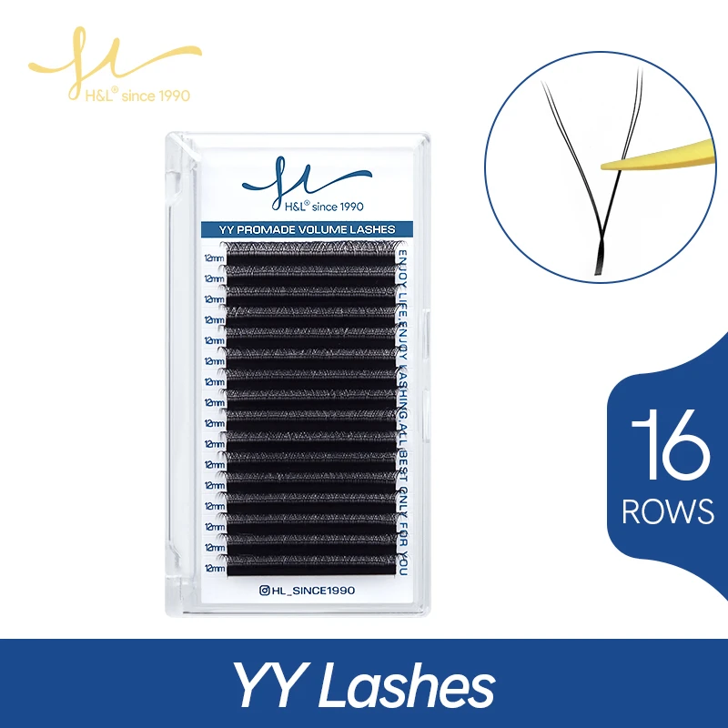 16 ros YY Shape Lashes Extensi - Eyelash Extension Yelix 评论和价格