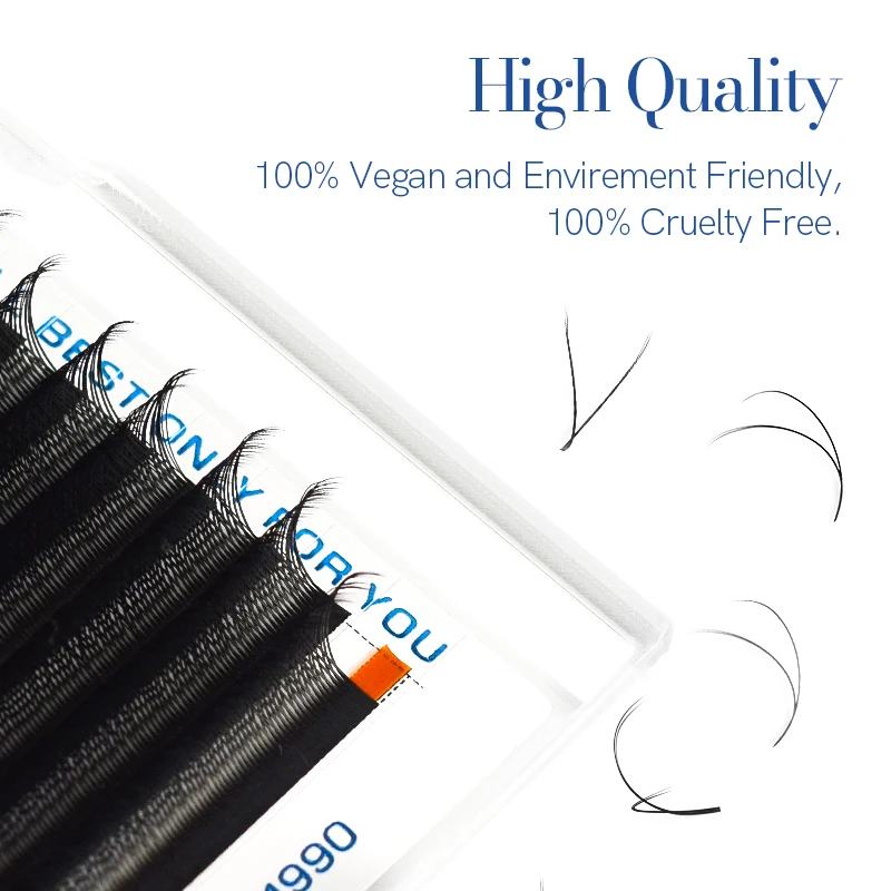 16 ros YY Shape Lashes Extensi - Eyelash Extension Yelix 评论和价格