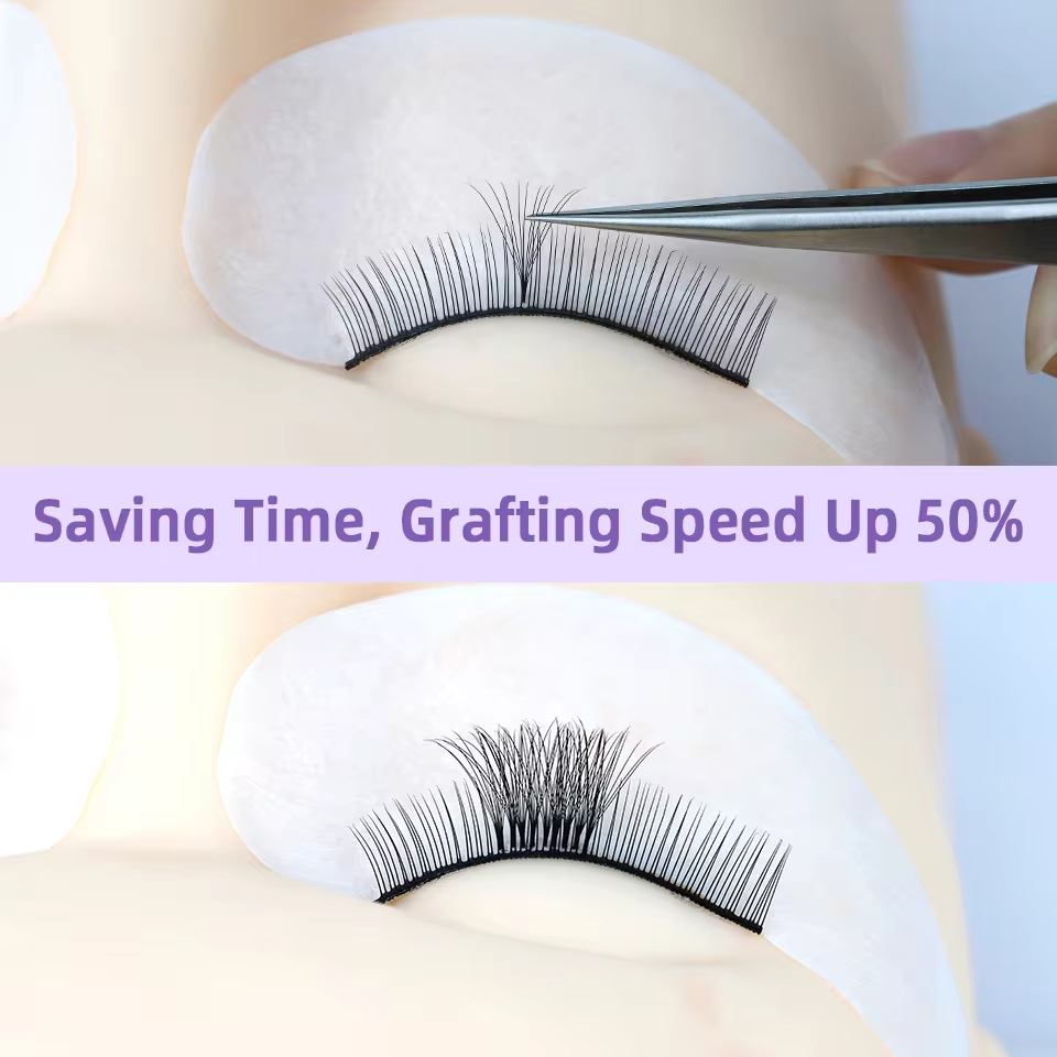AGUUD 3D to 40D Thin Pointy Ba - Eyelash Extension Medium 评论和价格