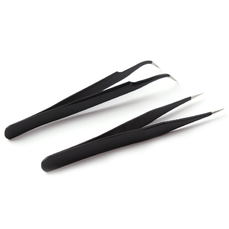 1Pc Stainless Steel Tweezers f - Eyelash Extension Or Extensions 评论和价格