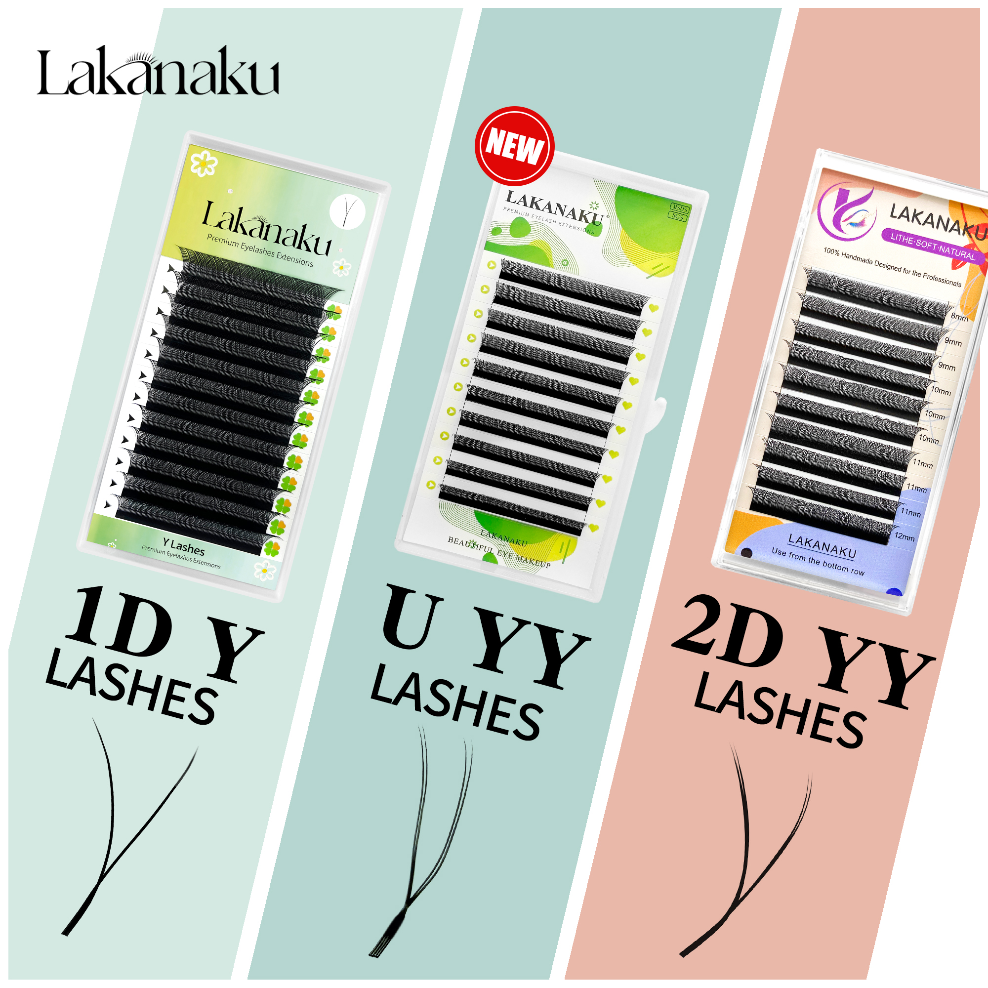 LAKANAKU New U YY Lash U Lash  - Eyelash Extension Yelix 评论和价格
